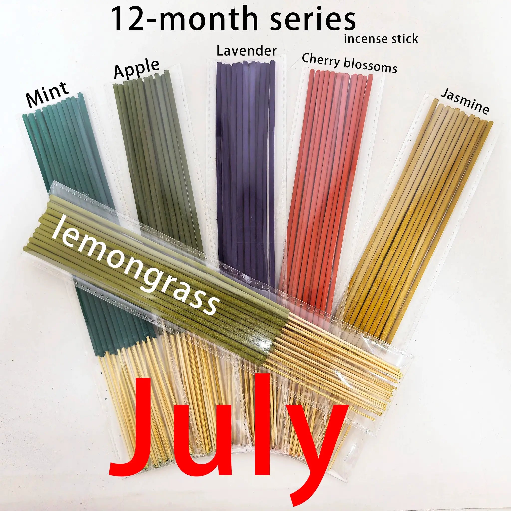 6 Sets Of 126 Incense Sticks Assorted Scents For Purification Meditation Yoga And Home Use Gift