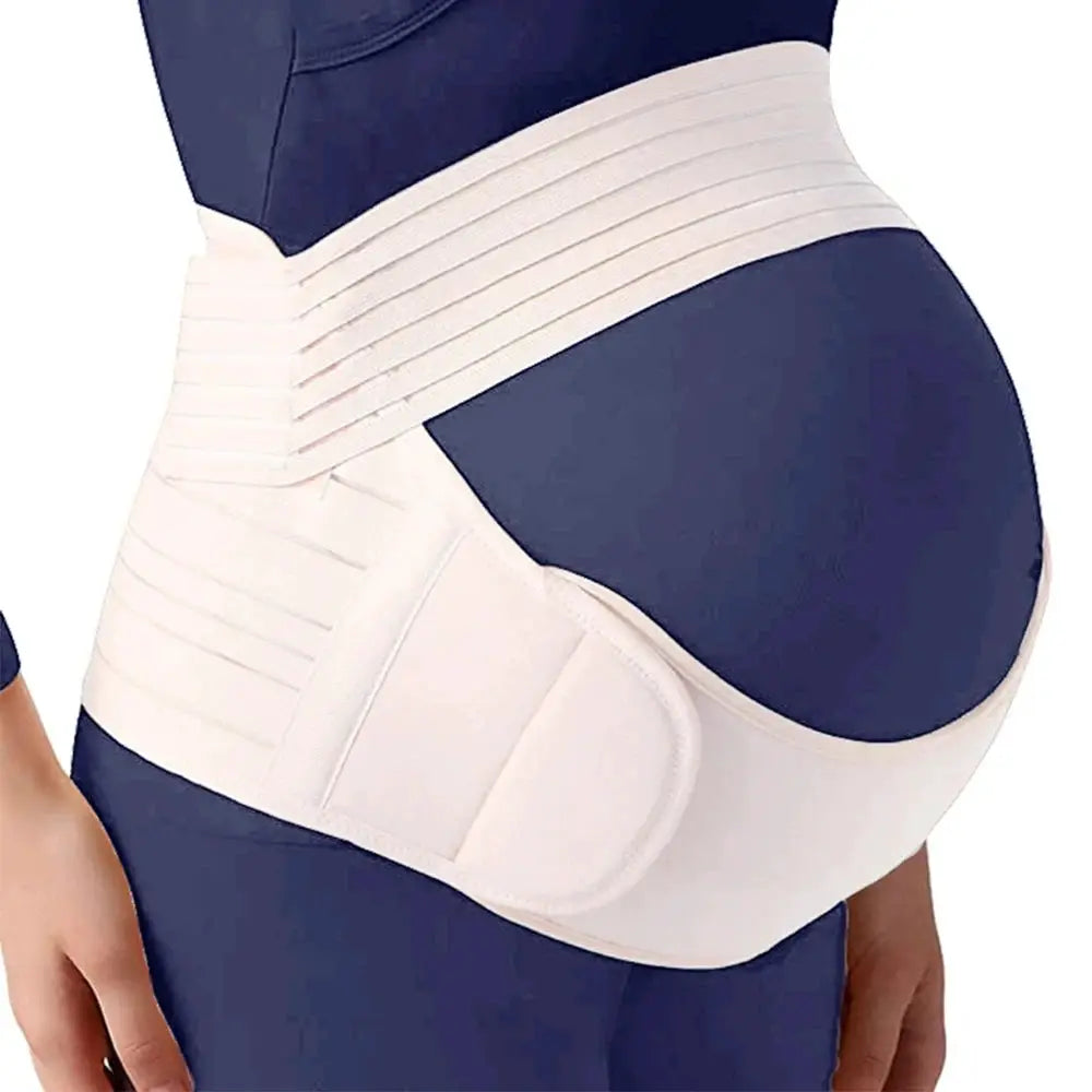 Adjustable Maternity Cotton Belly Band For Pregnancy Support Belt Abdomen Brace Back Relief And Posture