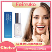 Feimuko tooth whitening paint kit with blue box and clear bottle, 5ml, Simples Market