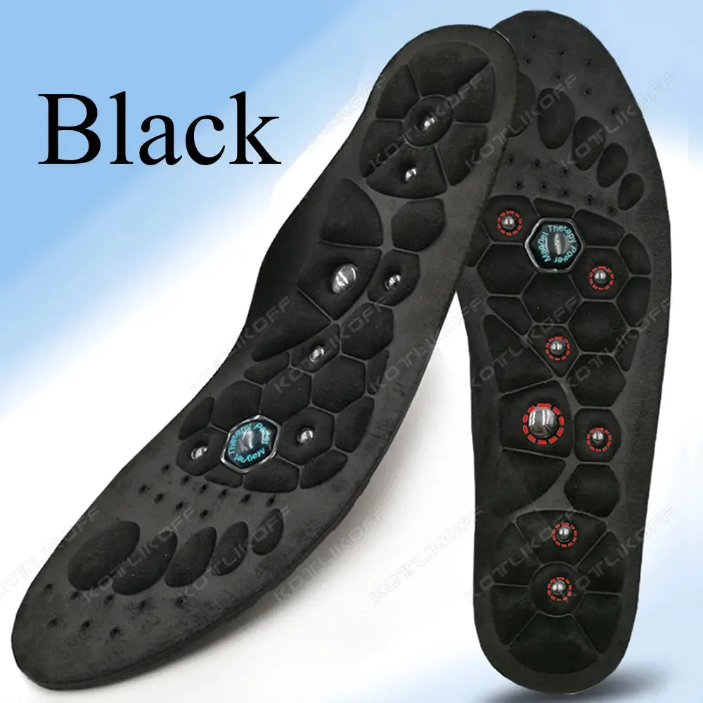 Medical Magnetic Therapy Insoles For Sports And Foot Health Acupressure Massage Anti Fatigue Weight Loss