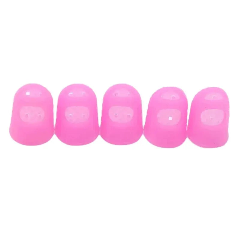 Breathable Silicone Finger Thimble For Sewing Quilting Needlework Protective Finger Cover Caps
