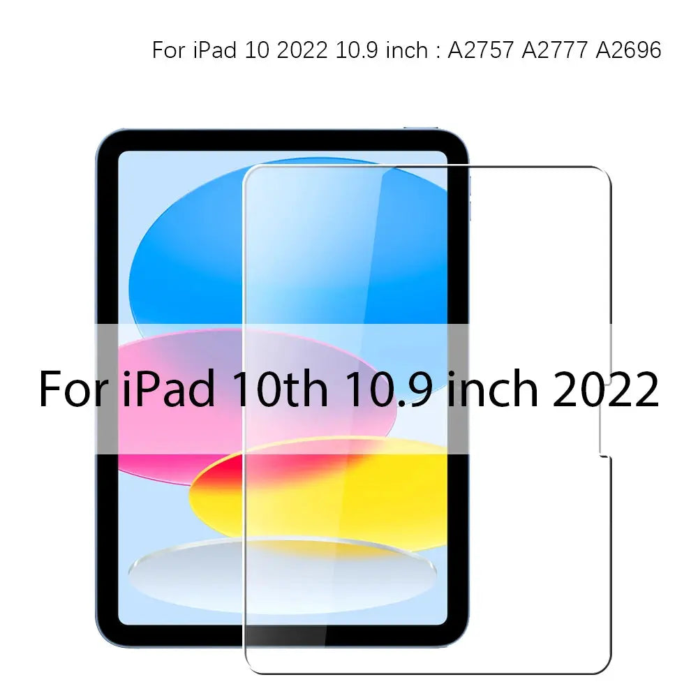 NovaShield Tempered Glass Screen Protector for iPad Pro Air Mini 11 12.9 10.2 Models Ultra Clear and Scratch Resistant