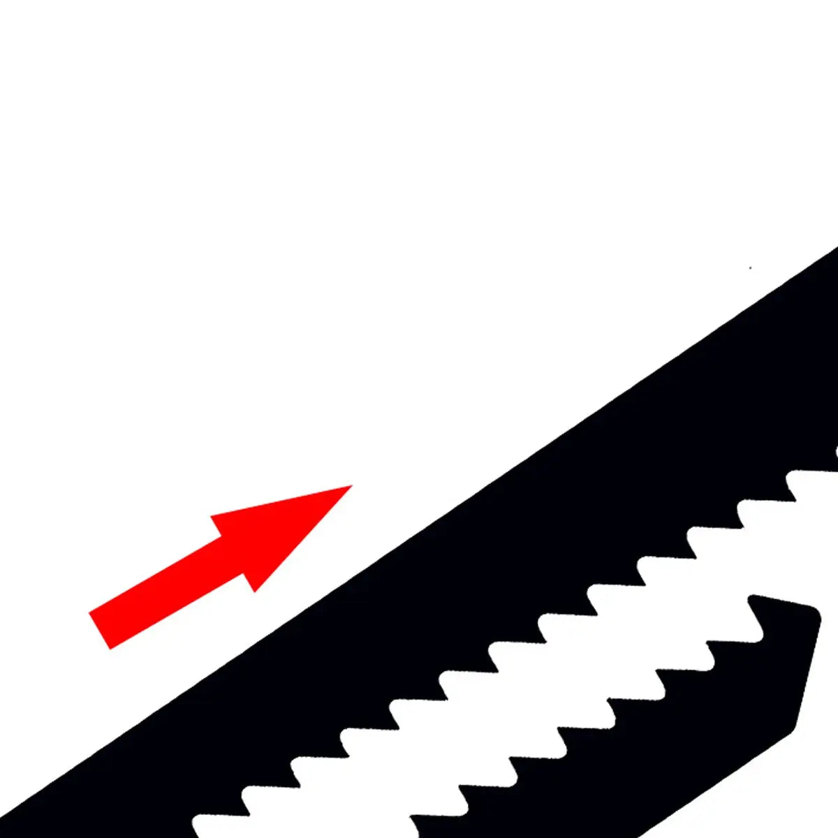 Reciprocating Saw Blade Universal for Woodworking and Metal High Speed Carbon Steel Coarse and Fine Teeth 4 Pack