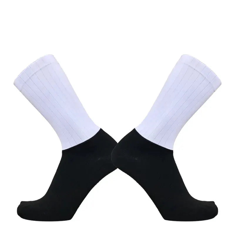 Aero Anti Slip Silicone Summer Cycling Socks For Men Grip And Comfort For Bike And Running