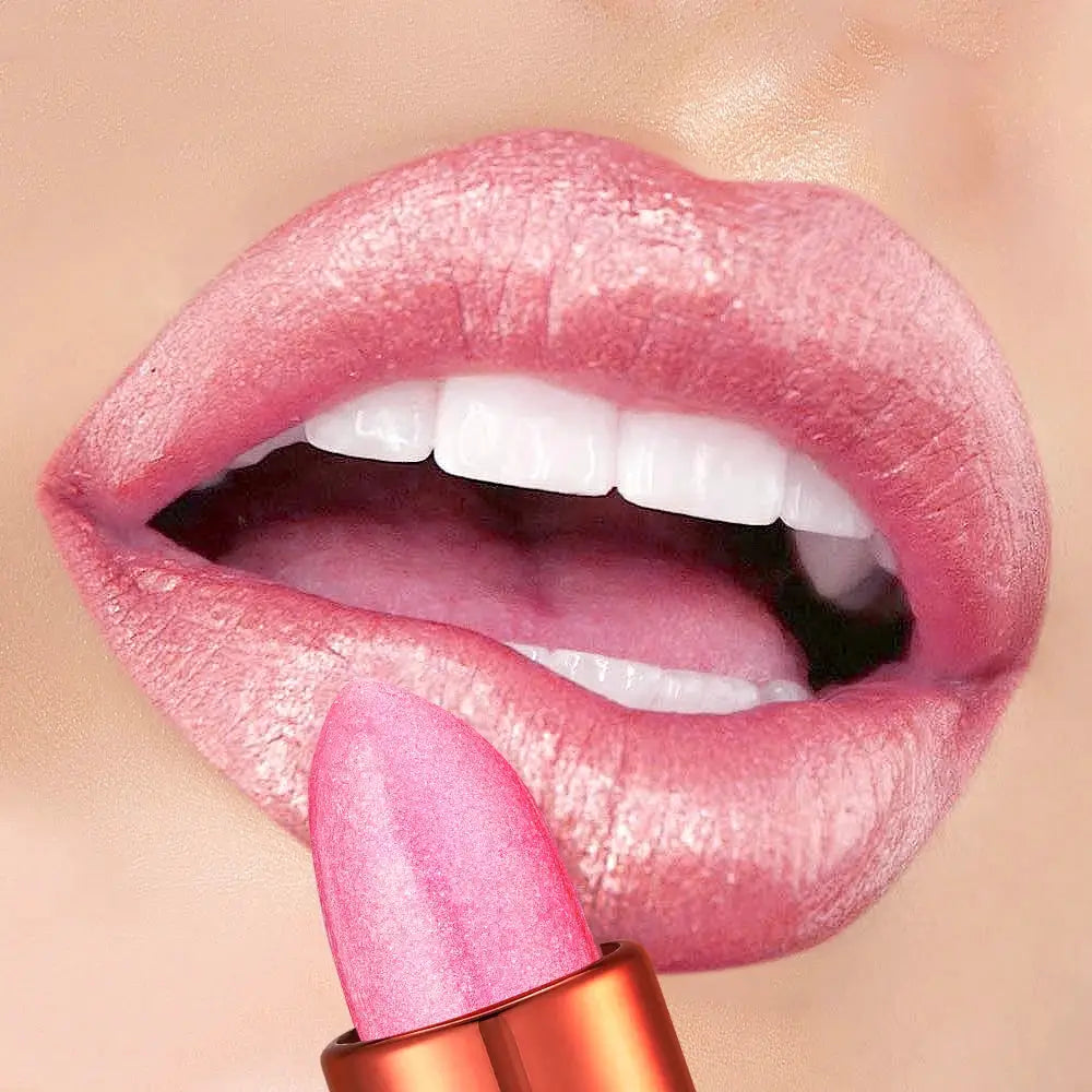 RoseGlow Rose Smoke Lipstick With Glossy Velvet Finish Waterproof Long Lasting Shine