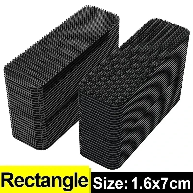 Double Sided Adhesive Carpet Grips For Secure Floor Mats In Home And Vehicle Use High Strength Residue Free Stickers