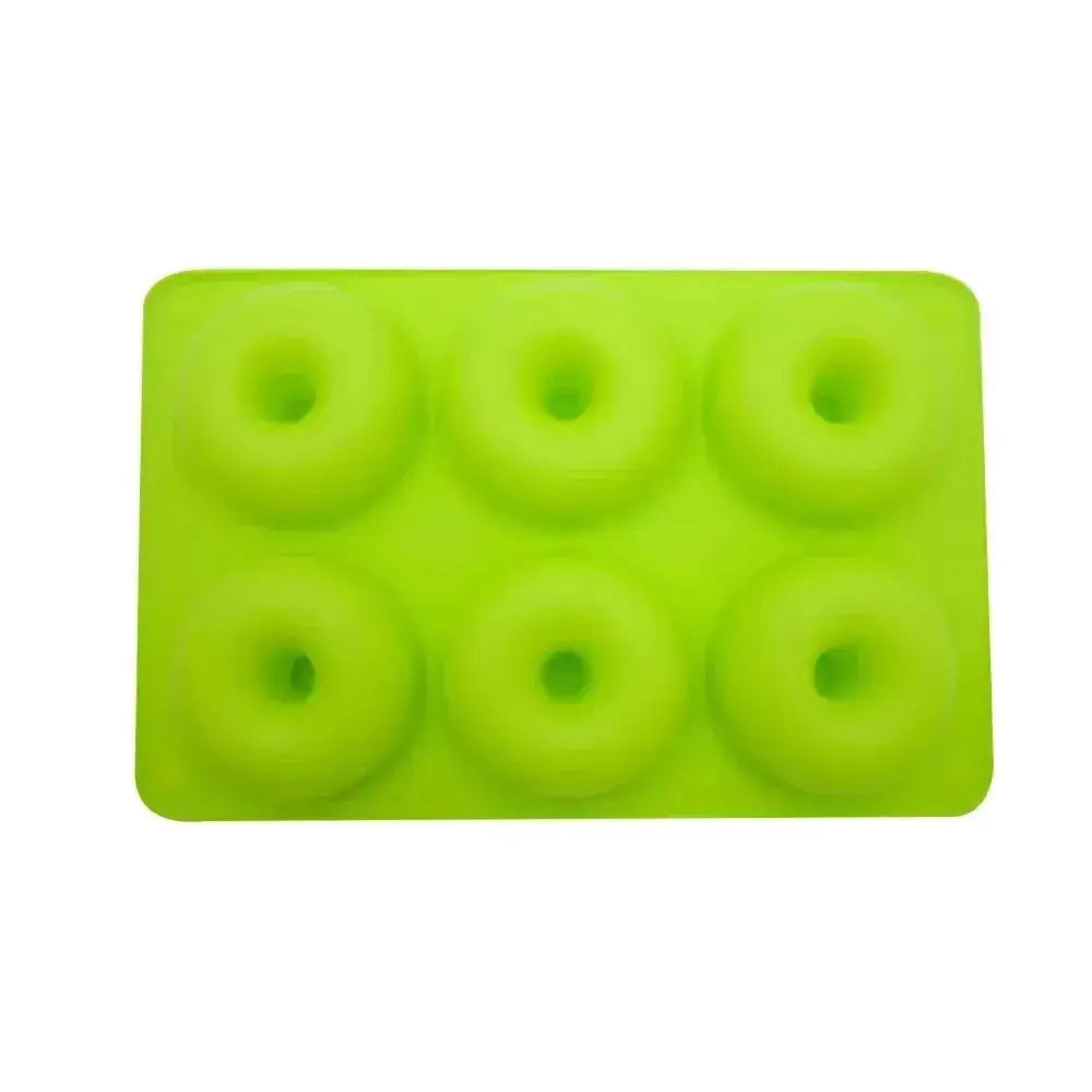 Six Hole Silicone Donut Mold Baking Pan Nonstick Flexible Donut Mold For Donuts Muffins Bagels Desserts DIY Tools