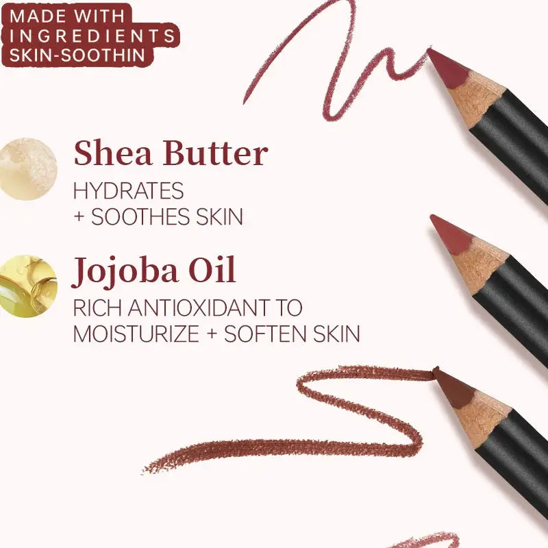 Brand Luxury Matte Lip Liner For Long Lasting Wear And Smooth Application Ideal For All Skin Types