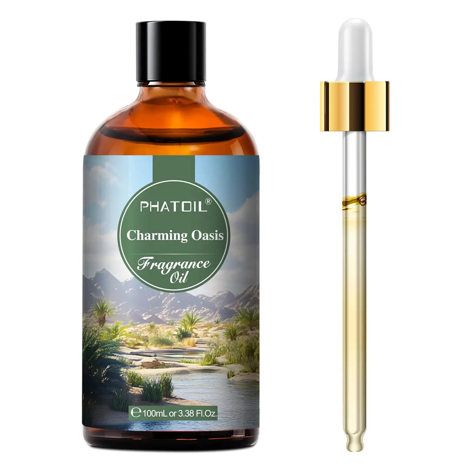 PHATOIL 100ml Fragrance Oils Set With Dropper White Musk Orange Blossom Bubble Gum Baby Powder Coffee For Aromatherapy