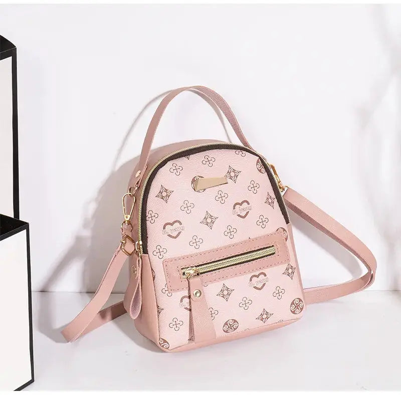 Floral Backpack For Women Flower Print Fashion Ladies School Bag 2022 Fresh And Sweet Student Bag