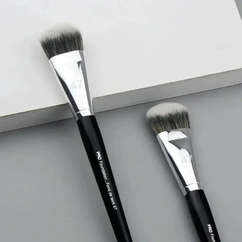 ProBeauty Foundation Brush 47 Brush Head Soft Wool Bristles For Flawless Streak Free Liquid Foundation Application