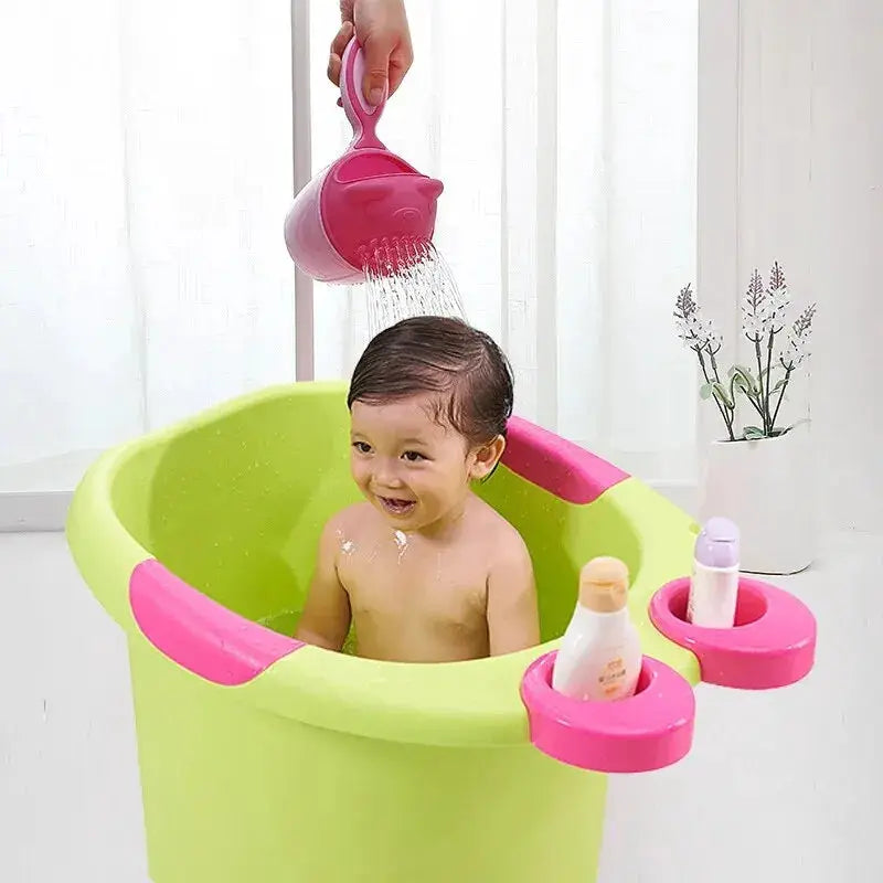 Baby Bath Caps And Shampoo Cup For Toddlers And Kids Hair Washing Eye Protection Tool