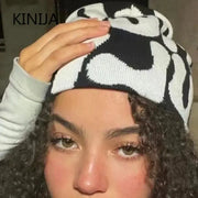 UrbanPulse Hip Hop Knit Beanie Hat Unisex Breathable Acrylic Knit Warm Winter Outdoor Cap for Sports and Casual Wear