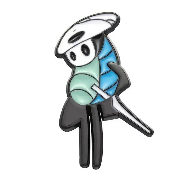 Hollow Knight Enamel Brooch Pin For Backpacks Clothing Hats Lapel Unisex Fashion Jewelry Accessory Souvenir Gift