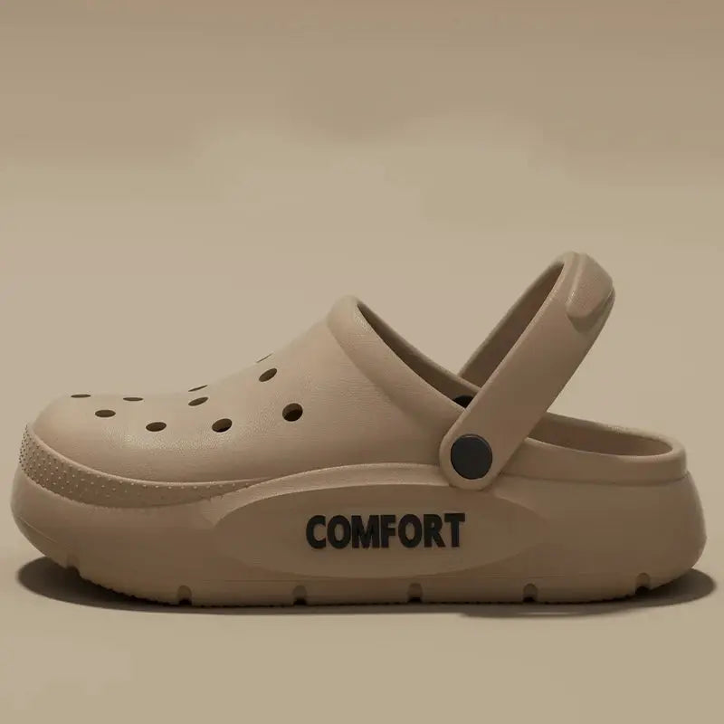 EverComfort Unisex EVA Slippers With Anti Slip Hollow Toe Design And Thick Non Slip Sole For Indoor Outdoor Use