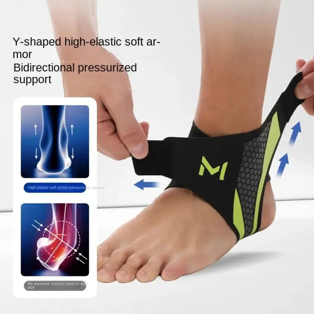 1 Piece Ankle Brace and Elastic Support for Men and Women, Ankle Compression Sleeve, Plantar Fasciitis Relief