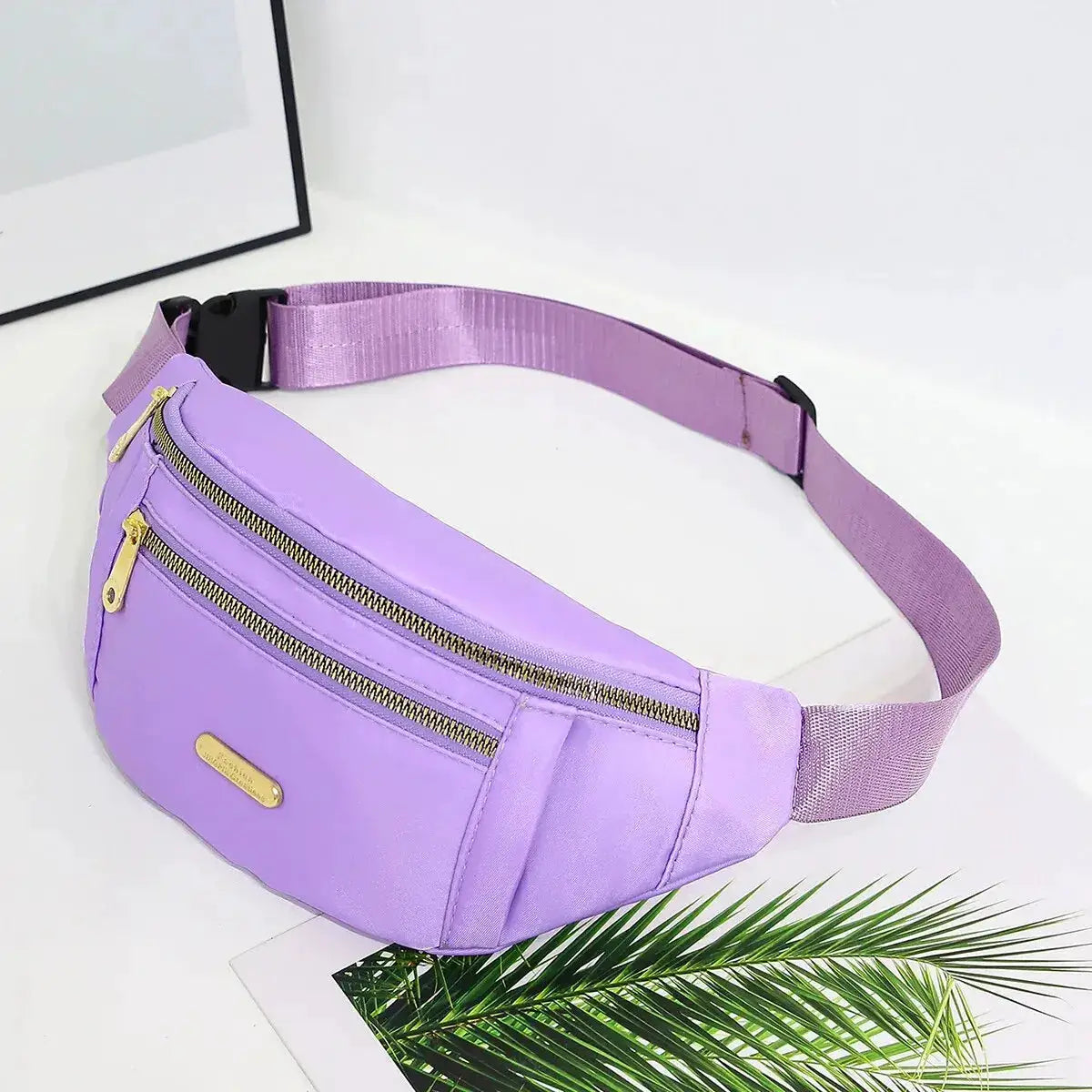 TrailBliss Women Sports Waist Bag Multi Layer Fanny Pack For Phone Essentials Crossbody Chest Wear
