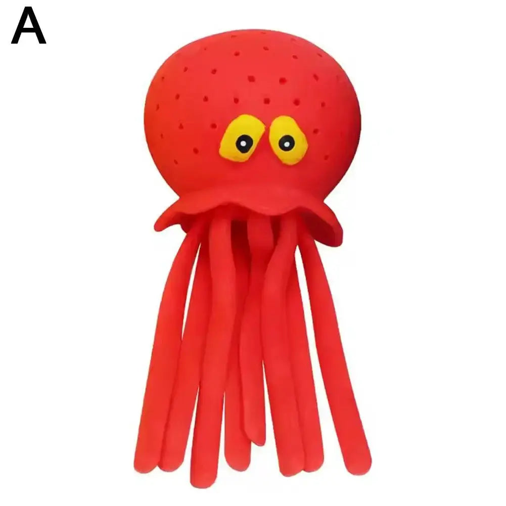 Baby Bath Toys Sponge Water Absorbing Octopus Squeezing Stress Relief Toy For Children Summer Water Play