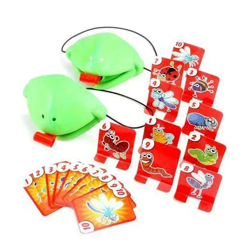Frog Mask Wagging Tongue Lick Cards Party Game For Family And Friends Antistress Desktop Puzzle Fun For Ages 14 And Up