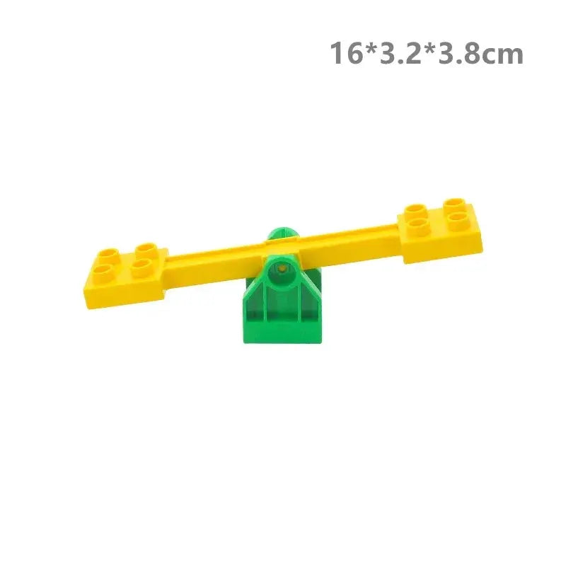 Big Building Blocks Compatible With Slide Swing Seesaw Playground Educational Creative Toy for Kids Gift
