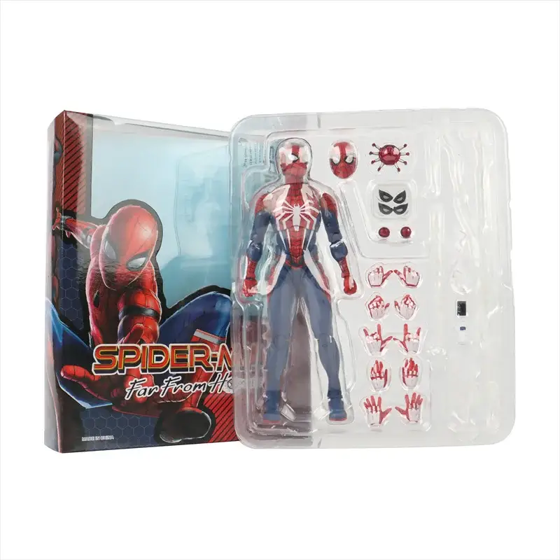 SHFiguarts Spider Man PS4 Game Version Figure Peter Parker Simple Style Heroic Action Figure Toy Gift