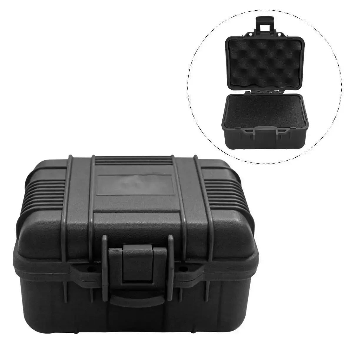 GuardPro Outdoor Shield Hard Case With Anti Shock Foam For Fragile Items And Small Electronics