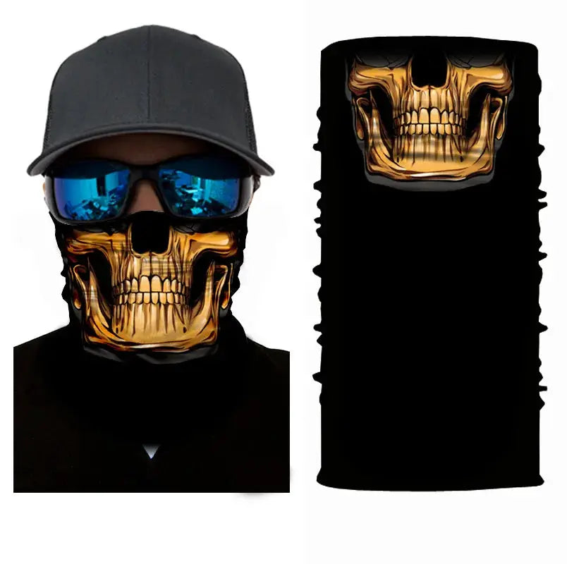 Seamless Tactical Neck Gaiter Bandana Scarf For Men Face Mask Balaclava For Cycling Skiing Motorcycle Hiking