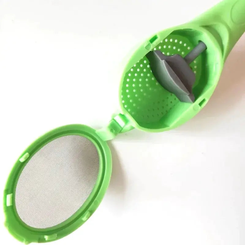 Tea Infuser With Built In Plunger Reusable Strainer For Intense Flavor