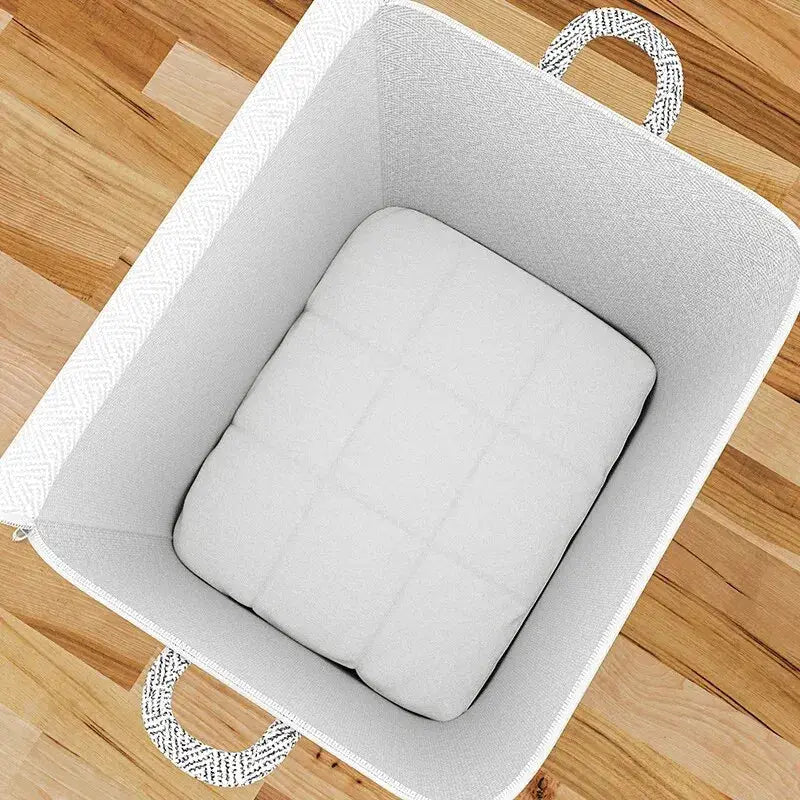 HomeHaven Large Capacity NonWoven Storage Bag For Closet And Wardrobe Durable Organizer For Quilts And Clothes
