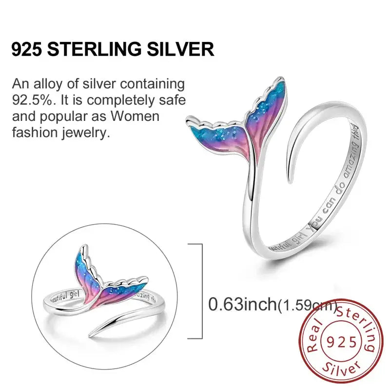 925 Sterling Silver Rings Bow Heart Star Sun Moon Zircon For Women Jewelry Birthday Anniversary Gifts