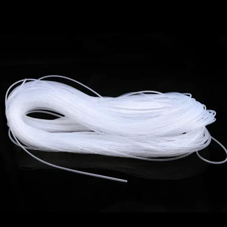 Food Grade Clear Silicone Hose Transparent Tube 0.2m Length 12mm Outer Diameter Flexible Non Toxic