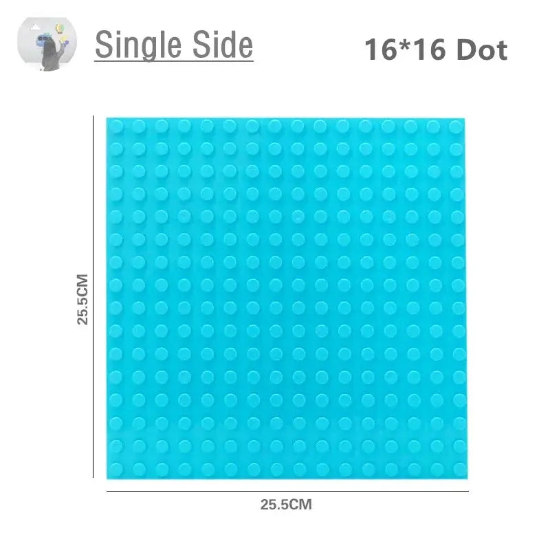 9 Sizes Big Building Plastic Blocks Base Plates Compatible With Large Bricks And Assembly Figures For Kids Toys