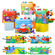 3D Visual Tail Cloth Baby Book Tear Resistant Biteable Toy for Early Cognitive Development and Interactive Play