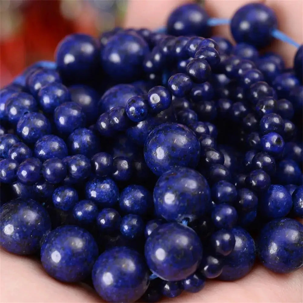 Natural Stone Beads Lava Jaspers Tiger Eye Quartz Agates Round Loose Beads 4 To 12mm For Jewelry Making DIY Bracelets
