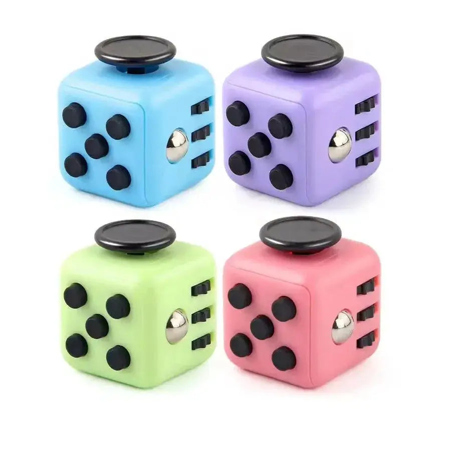 Fidget Cube Antistress Hand Spinner Decompression Toy for Autism ADHD Anxiety Sensory Toys Stress Relief