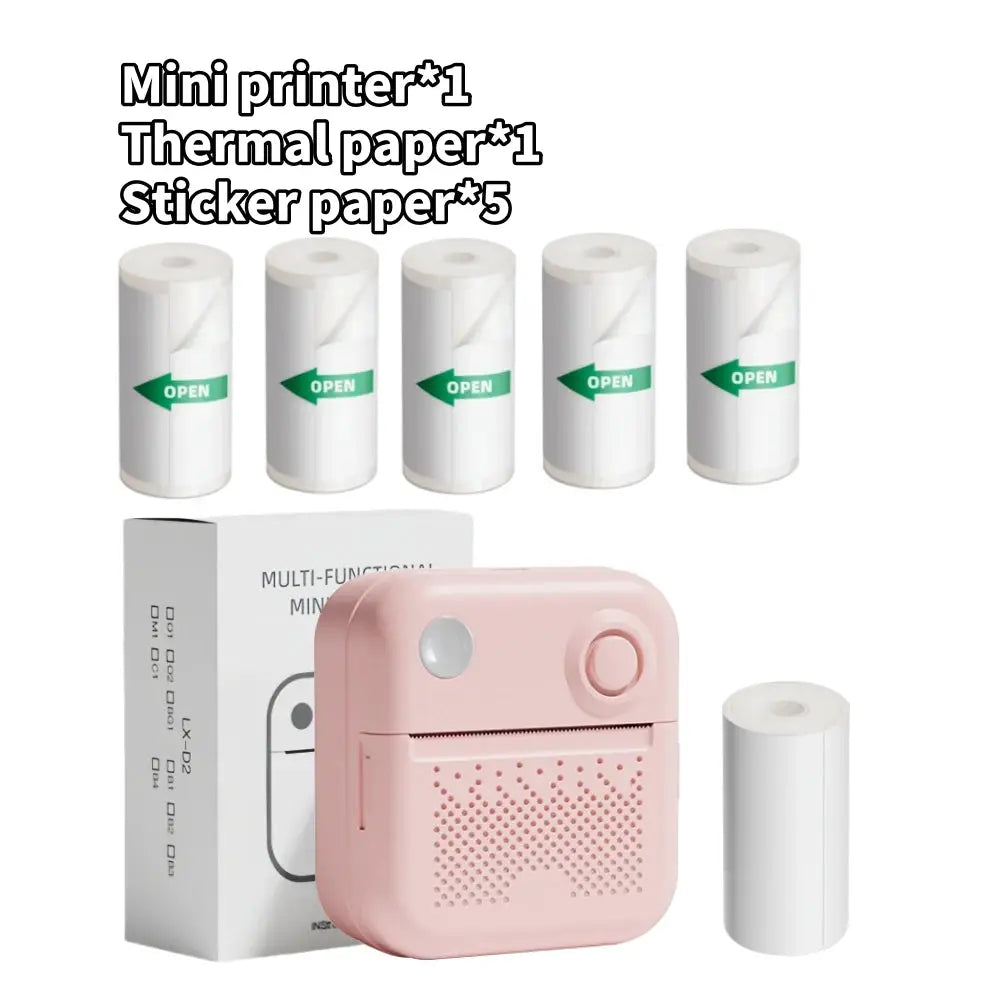 Dolewa D3 Portable Thermal Printer For Labels Stickers And Photos