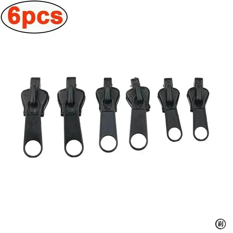 Universal 3 Size Zipper Repair Kit Instant Fix Replacement Zip Slider Teeth Rescue For Clothes Bags Accessories