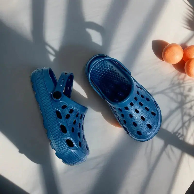Adorable Kids Beach Shoes Lightweight Breathable Sandals For Outdoor Learning EVA Clog Footwear