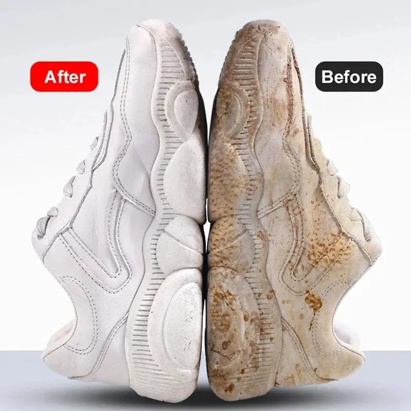 Disposable shoe cleaning wipes for sneakers, white, portable 12Pcs/30Pcs pack, Simples Market VIE LENTE