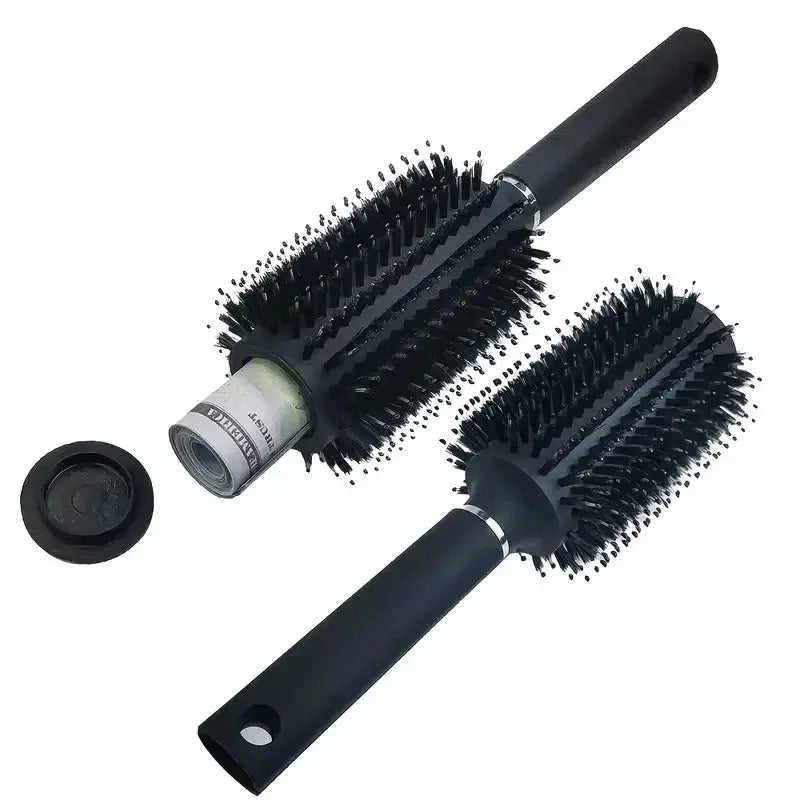 Hair Brush Diversion Safe Hidden Compartment Disguised Stash Safe For Travel Or Home Use