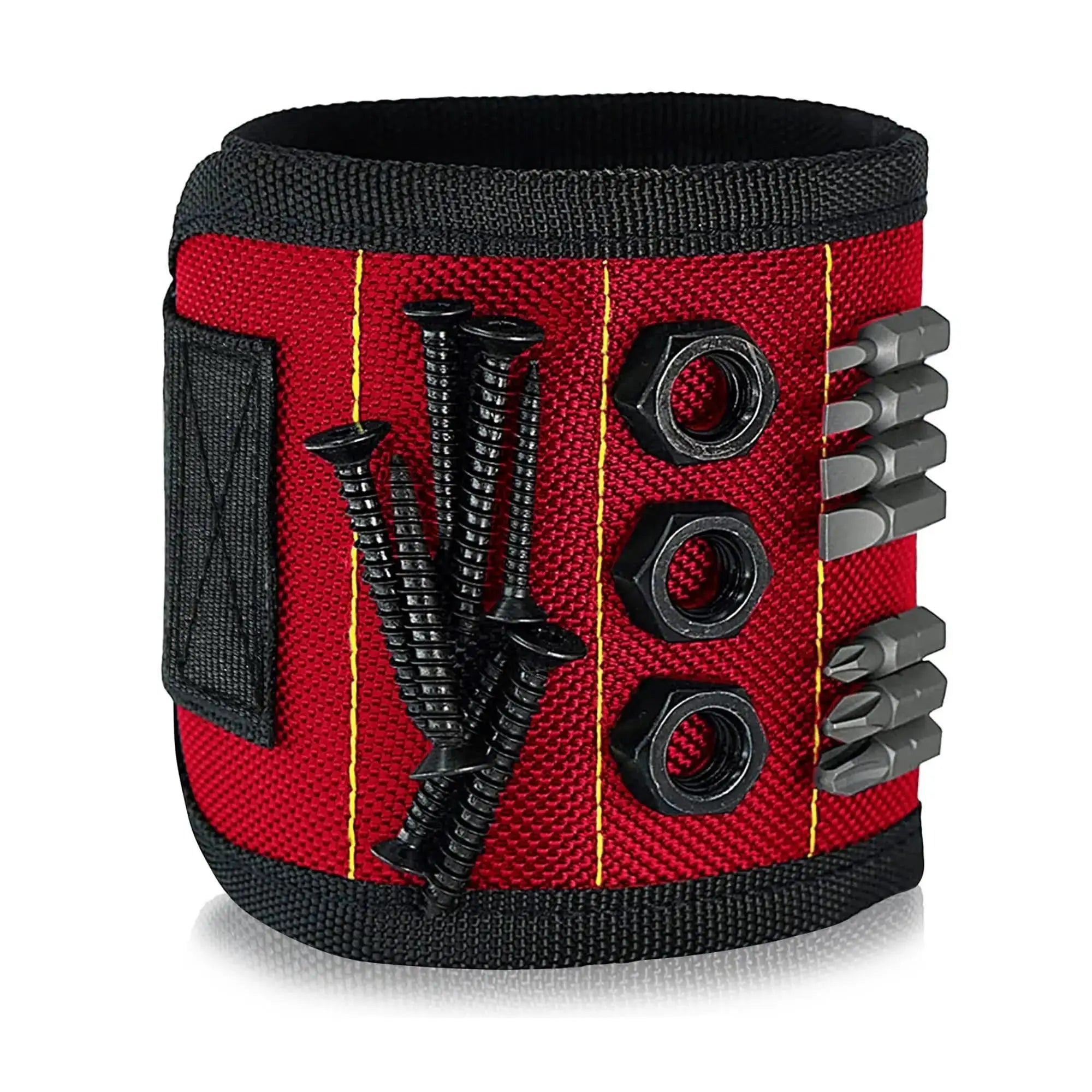 Magnetic Wristband For Screws Nails And Drilling Bits Holding Tools With Strong Magnets For Home Improvement