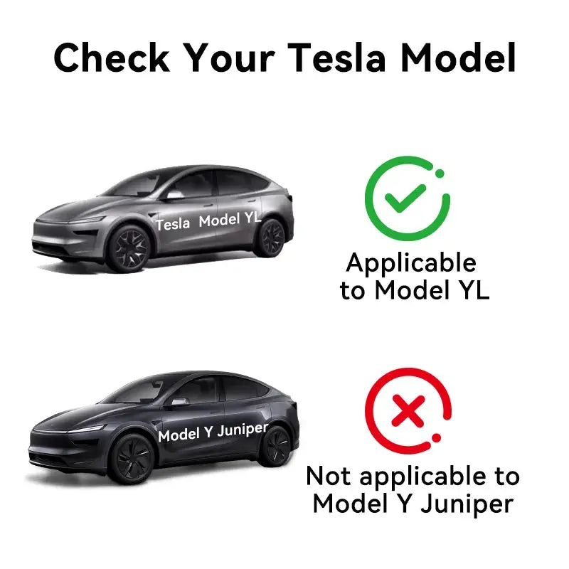 YZ trunk mat cover for Tesla Model YL Juniper by Simples Market; Nappa leather, all-weather anti-scratch trunk liner