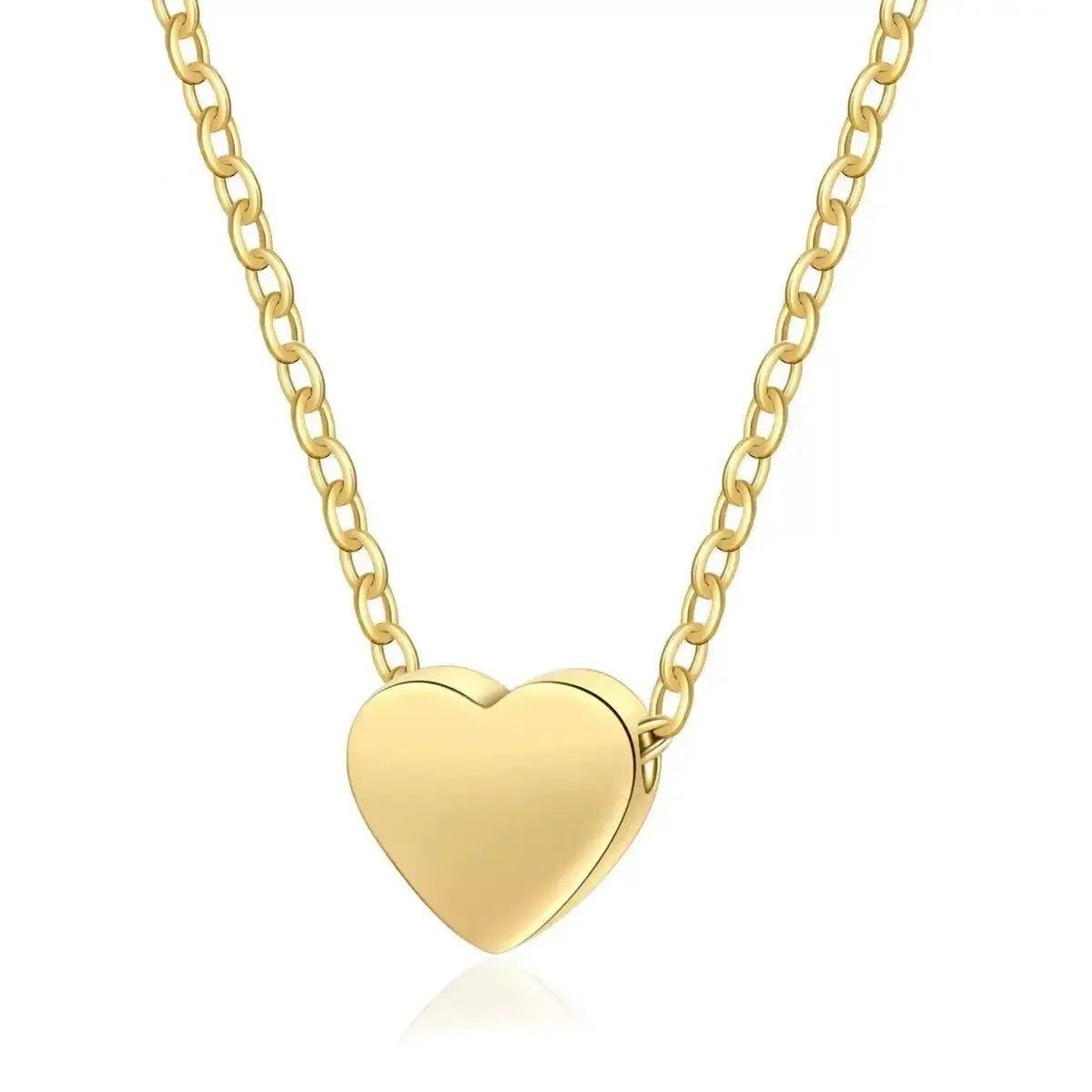 Fashion Exquisite Love Pendant Necklace For Women Zinc Alloy Clavicle Jewelry Gift For Temperament