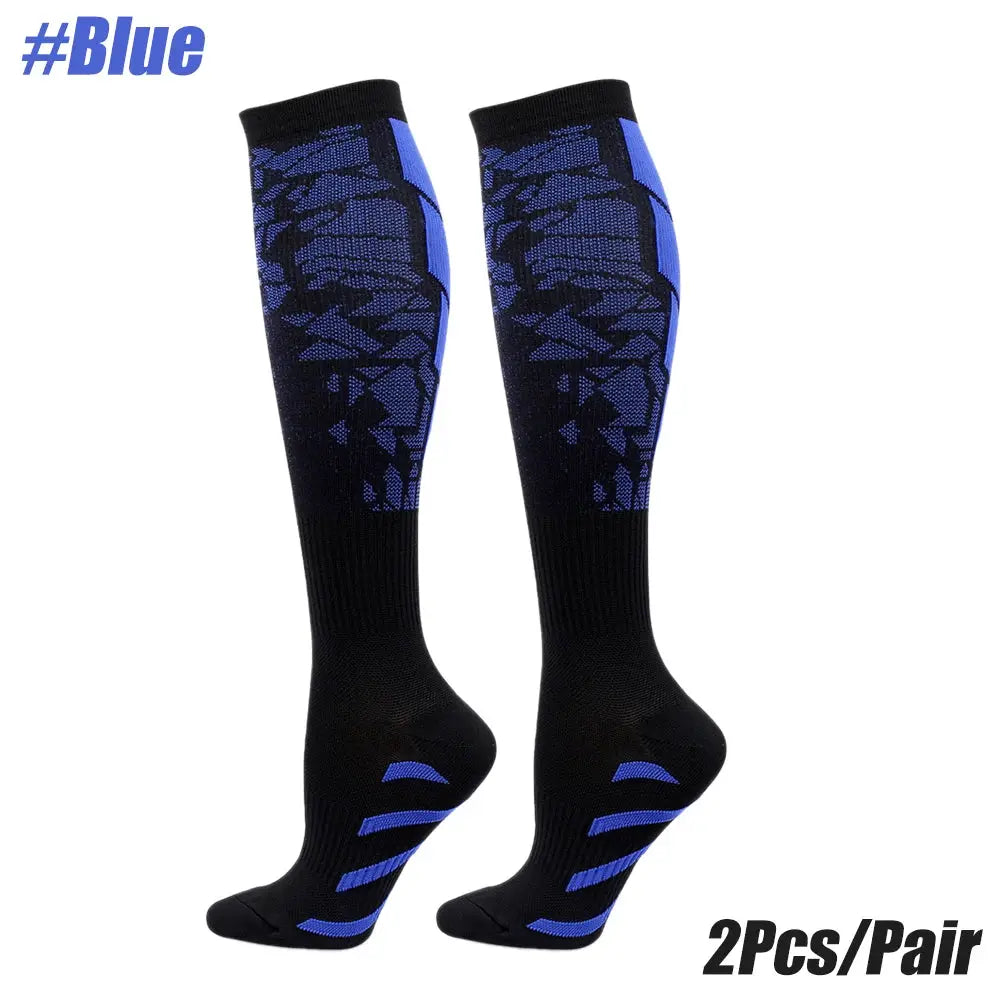 Unisex Compression Socks For Women And Men Calf Support For Running Travel Nursing Pregnancy Circulation Athletic