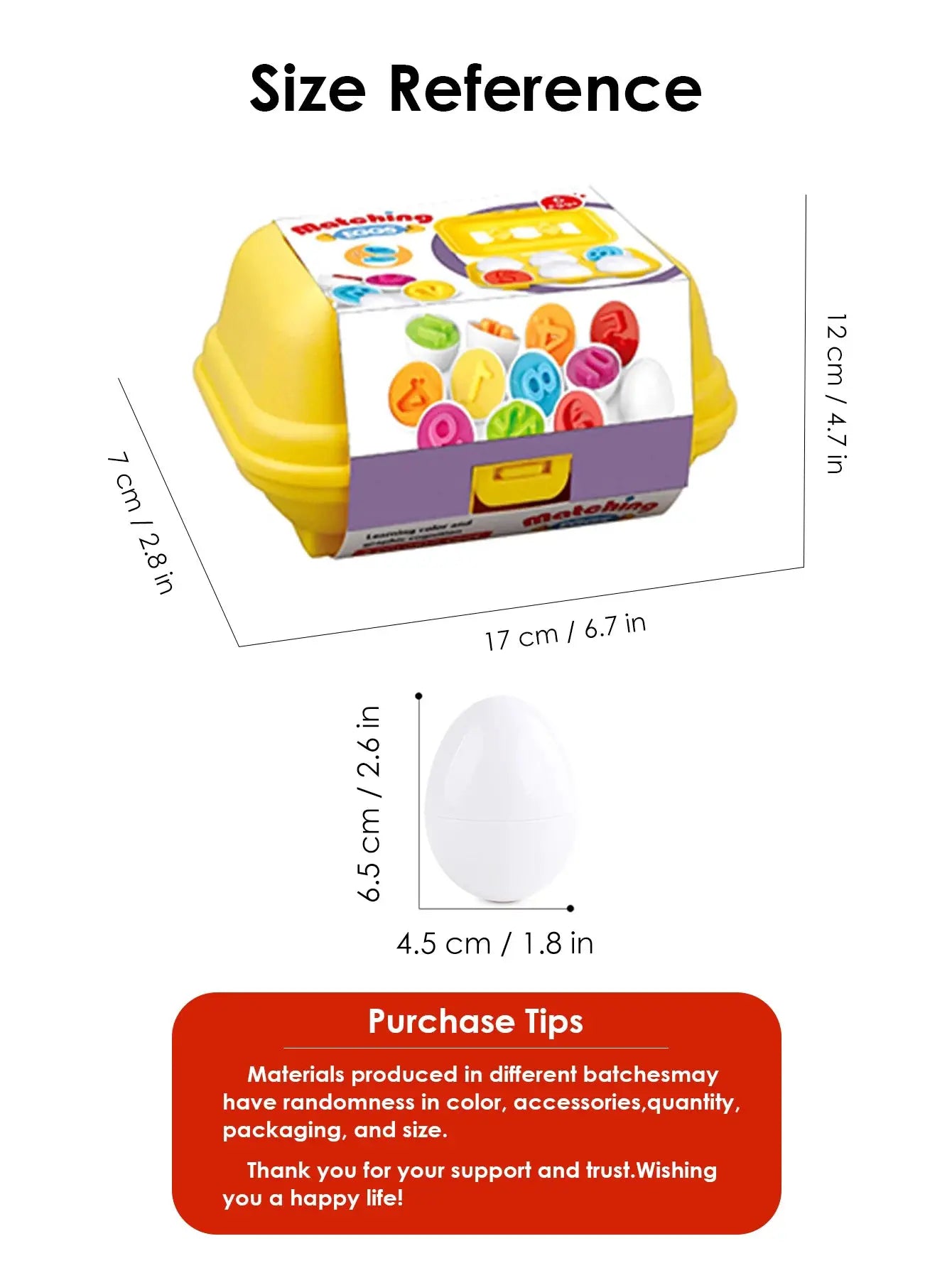 6 Pcs Baby Smart Eggs Montessori Educational Toys For Children Color Shape Matching Recognize Toddler Learning