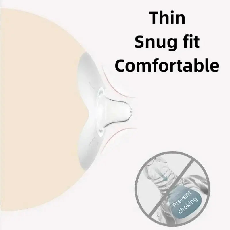 2 Pcs Silicone Breastfeeding Nipple Protectors For Nursing Shields Soft Milk Feeding Shields For Mothers