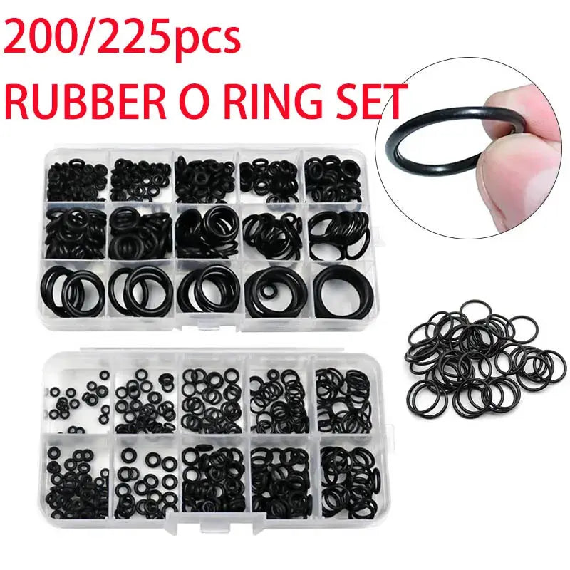 High Pressure Nitrile Rubber O Rings Set Gaskets Seals Kit O Rings Repair Pack For Sealing And Replacements