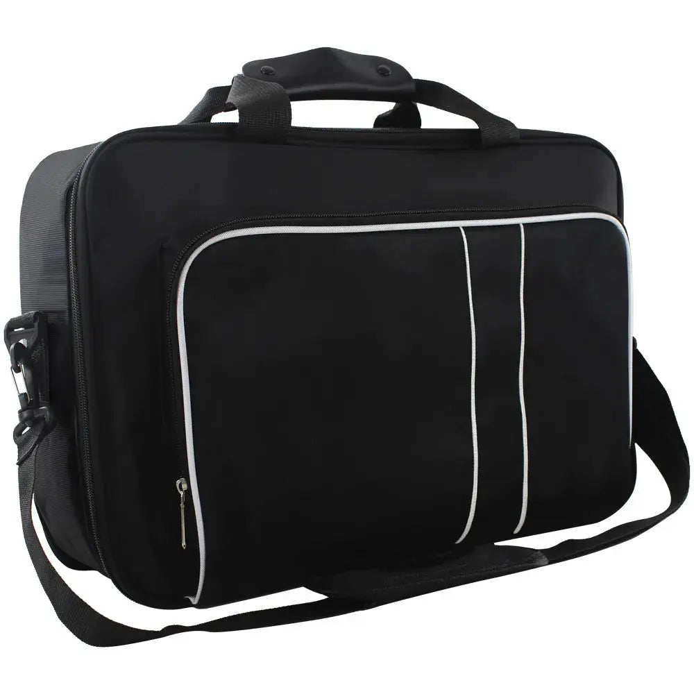 EliteGuard PS5 Travel Case With Shock Absorbing Padded Organizer For Console Controllers Games And Headset