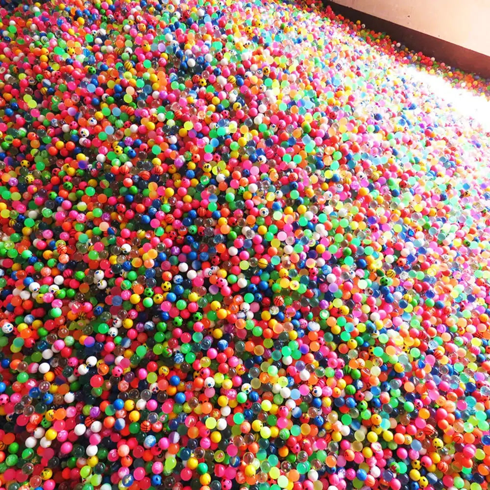 12 Or 30 Pieces Mini Colorful Bouncy Ball Toys For Kids Parties Baby Showers Pinata Fillers Party Favors