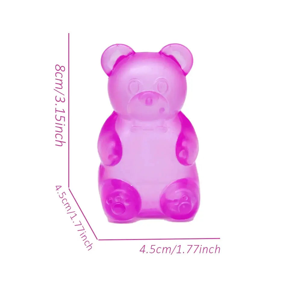 Nee Doh Nice Cube Cute Bear Maltose Stress Relief Toy That Relieves Anxiety Relax And Grip Desktop Decorative Gift Box